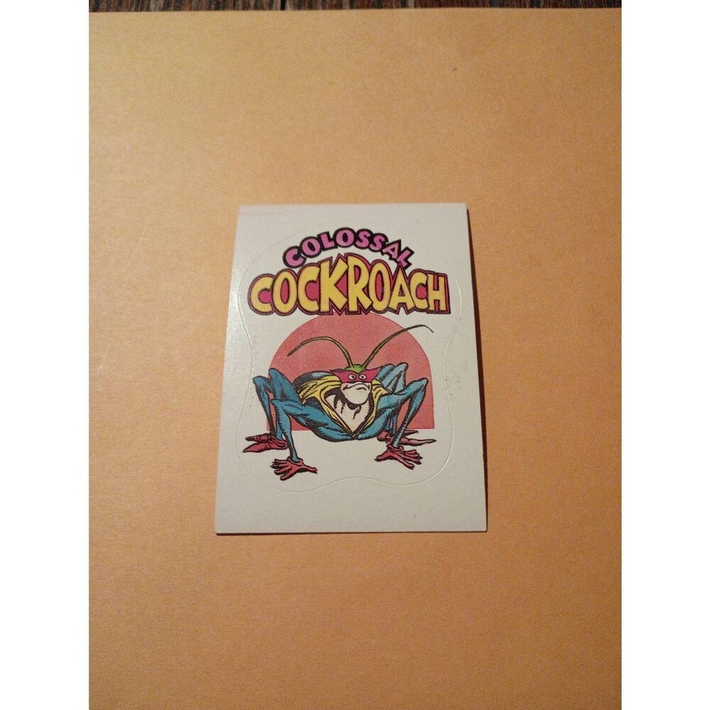 1983 General Mills Zero Heroes Trading Card Sticker Card Vintage #21
